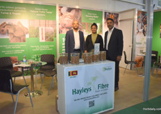 Thideema Perera, Inosha Silva and Bernard Ramesh from Hayleys Fibre